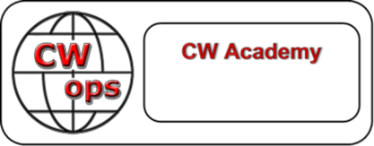 CWops and CW Academy logo